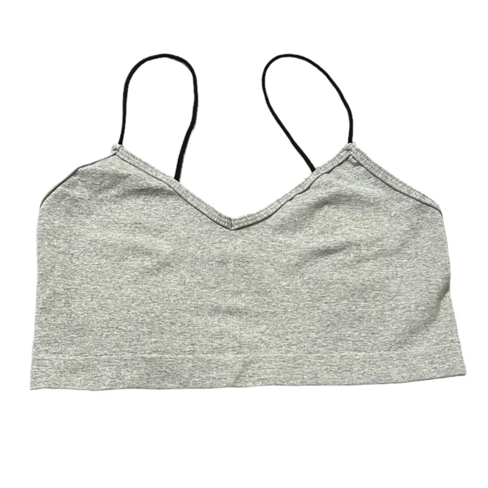 Free People Intimately Sweetheart Seamless Brami XS/S Color- Heather Gray NWOT